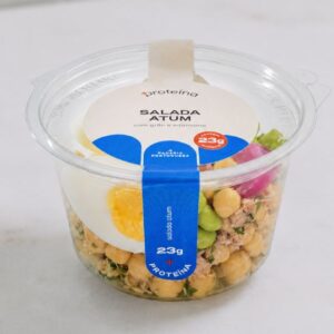 Salada + Proteína de atum, grão e edamame